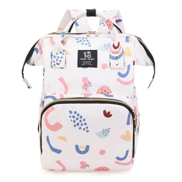 Mochila Pañalera Prime Rosa vista