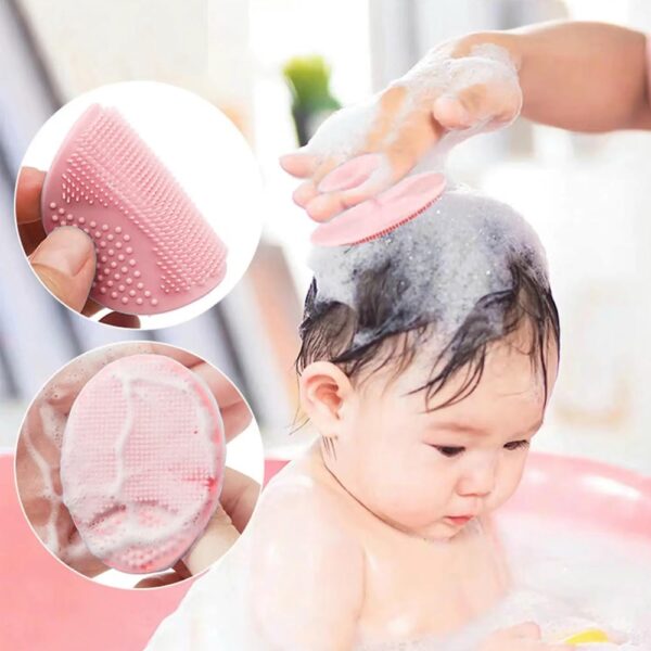 Cepillo Peinilla De Silicona Rosa Prime bebe uso