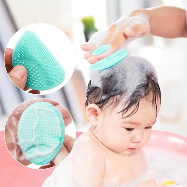 Cepillo Peinilla De Silicona Verde Prime bebé uso