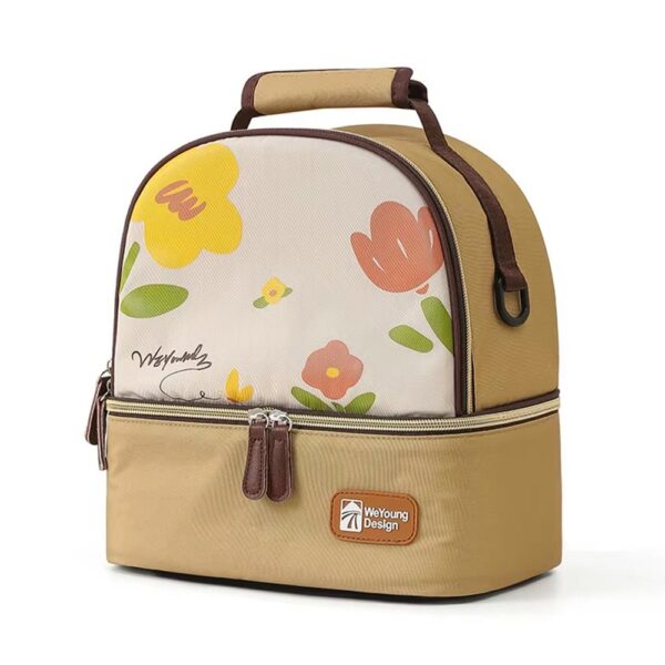 Bolso Térmico Dorado + Pilas de Hielo Creciendo Juntos