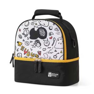 Bolso Térmico Negro + Pilas de Hielo Creciendo Juntos