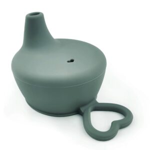 Tapa de Silicón para Biberón Azul Creciendo Juntos