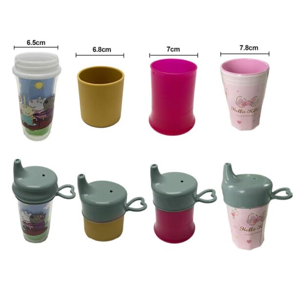 Tapa de Silicón para Biberón Azul Creciendo Juntos usos