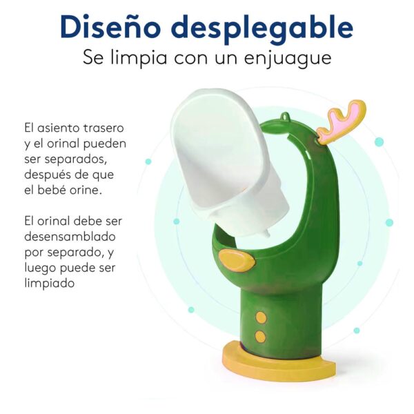 Urinario Reno Verde Creciendo Juntos diseño