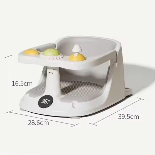 Asiento de Ducha para bebé Blanco Creciendo Juntos medidas