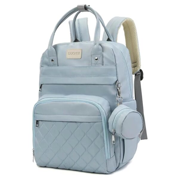 Pañalera Mochila Donna 223 Celeste Creciendo Juntos