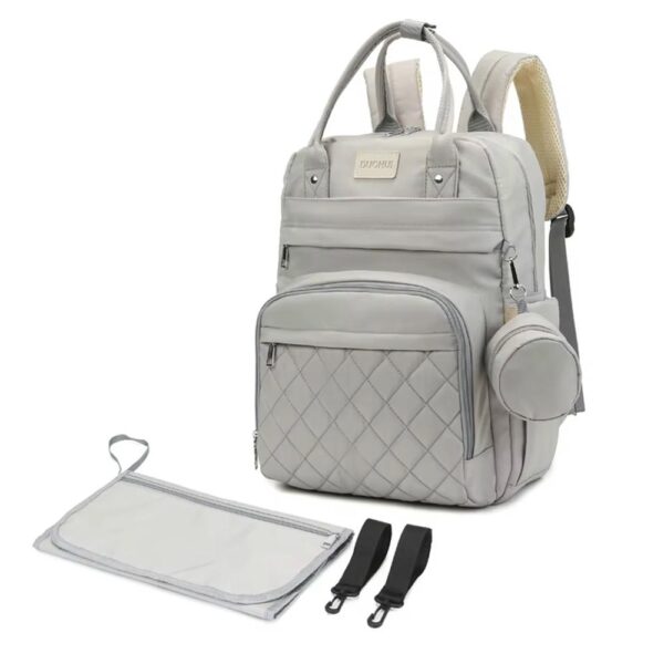 Pañalera Mochila Donna 223 Celeste Creciendo Juntos partes