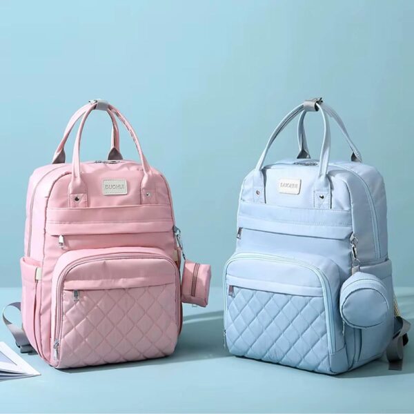 Pañalera Mochila Donna 223 Celeste Creciendo Juntos mochilas