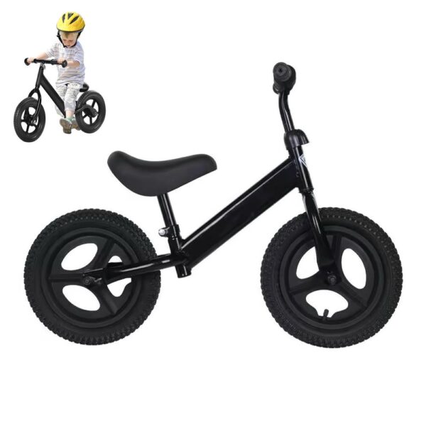 Bicicleta de Equilibrio Negro 2 años+ Prime