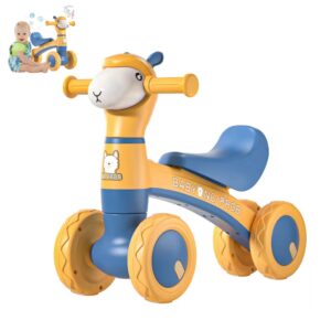 Triciclo para bebés de Oveja Amarillo/Azul 1 año+ Prime