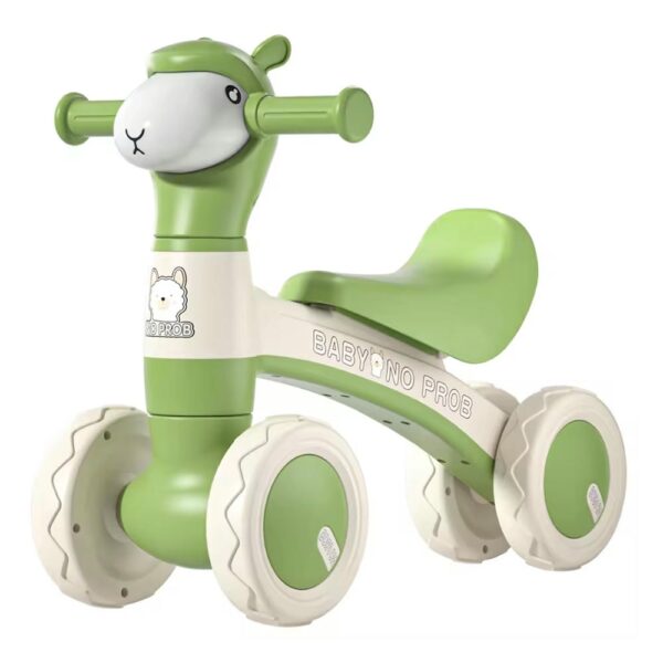 Triciclo para bebés de Oveja Verde/Blanco 1 año+ Prime solo