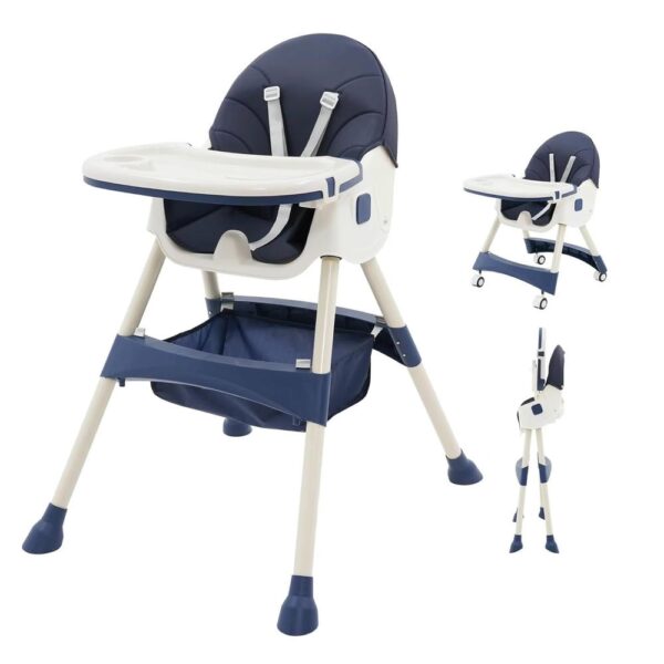 Silla De Comer Freya Azul Úpale formas