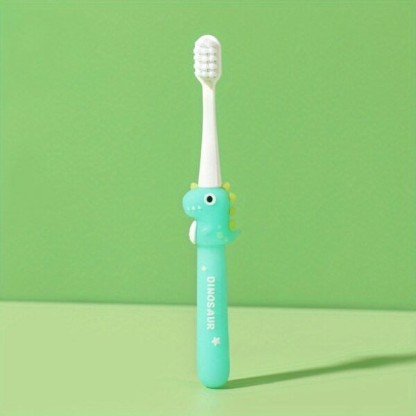 Cepillo Dental Genial Dinosaurio Turquesa 12M+ uso