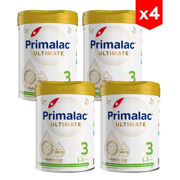 Fórmula Primalac Ultimate Etapa 3 800g paquete x4