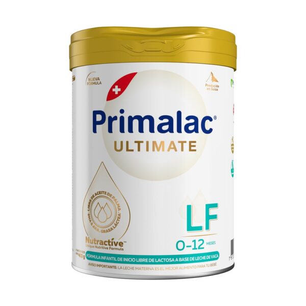 Fórmula Primalac Ultimate Libre de Lactosa 0-12 m 400g