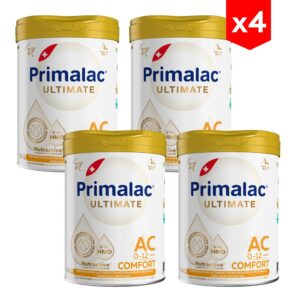 Fórmula Primalac Ultimate Comfort 0-12 m 400g paquete x4