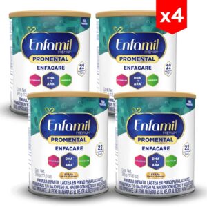 Fórmula Infantil Enfamil Enfacare Promental- Lata 385g combo x4