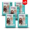 Pañal Bambo Nature Pants Talla 8, 4XG (+19 kg) x 16 unidades combo x5