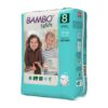 Pañal Bambo Nature Pants Talla 8, 4XG (+19 kg) x 16 unidades pañal costado