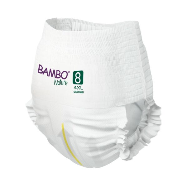 Pañal Bambo Nature Pants Talla 8, 4XG (+19 kg) x 16 unidades producto