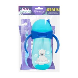 Pack Escolar Babys Pingüino Morado