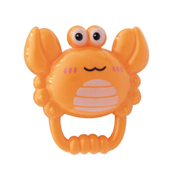 Sonajero Cangrejo Naranja Genial + 0M