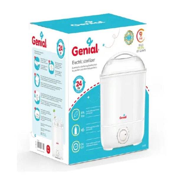 Esterilizador de biberones Eléctrico Genial caja