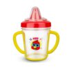Taza Carlitos Clásico con Pico y Tapa Amarillo - Rojo x 270 ml