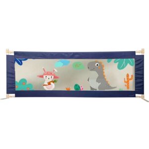 Baranda de Camas Conejo/Dino Gris 195cm x 65cm Prime