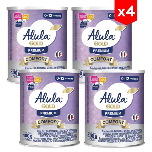 Alula Gold Comfort 1600g combo 4 productos