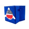 Cubo Plegable de Almacenamiento Genial Azul Tiburón caja