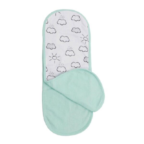 Paños para Reflujo Genial x 2u. Nubes Verde parte