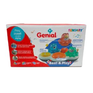 Juguete Tambor Sensorial Genial 18M+