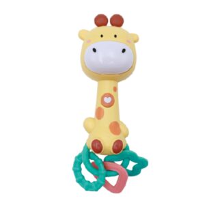 Juguete Sonajero Sensorial Genial Jirafa + 6M