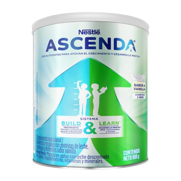 Ascenda® Fórmula de Crecimiento Sabor Vainilla Lata x 900g