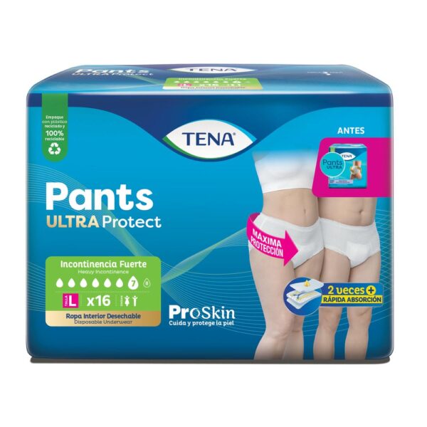 Pañal Tena Pants Ultra L Pack x 16 Precio Especial nueva imagen