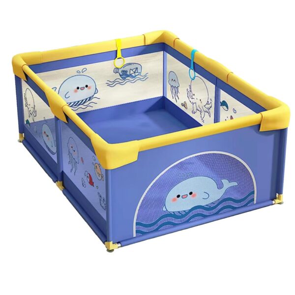 Corral Para Bebé Funkids Marino Azul 120x160 Cm Úpale