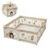 Corral Para Bebé Funkids Puerco Espin Beige 120x160 Cm Úpale miniatura