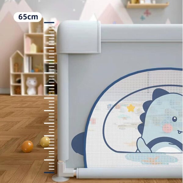 Corral Para Bebé Funkids Dinosaurio Gris 150x180 Cm Úpale altura