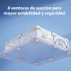 Corral Para Bebé Funkids Dinosaurio Gris 150x180 Cm Úpale ventosas