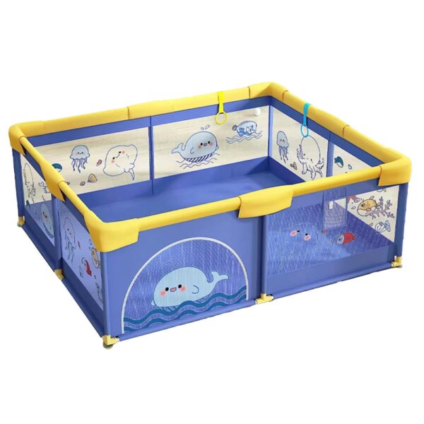 Corral Para Bebé Funkids Marino Azul 180x200 Cm Úpale