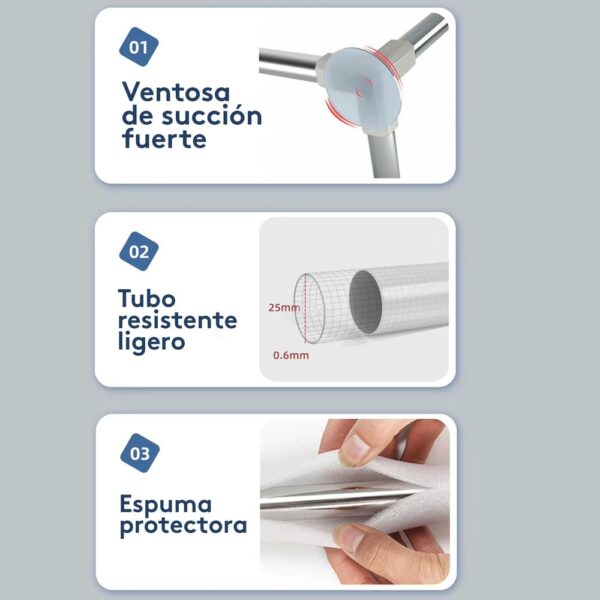 Corral Para Bebé Funkids Marino Azul 180x200 Cm Úpale montaje