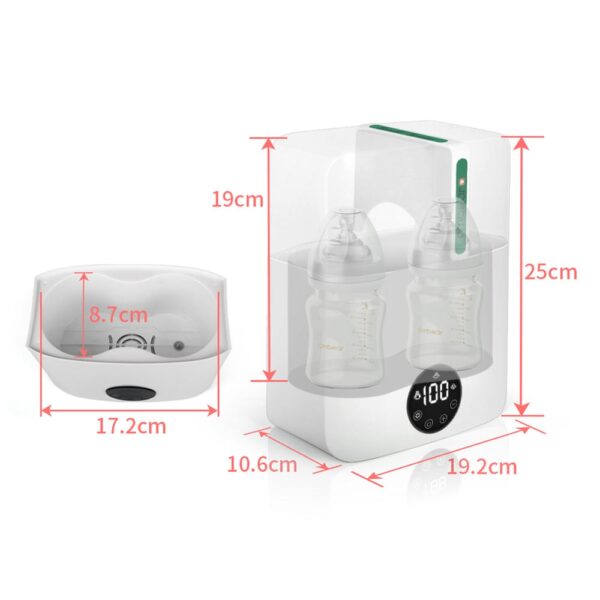 Esterilizador Y Calentador De Biberones Cmbear Úpale medidas