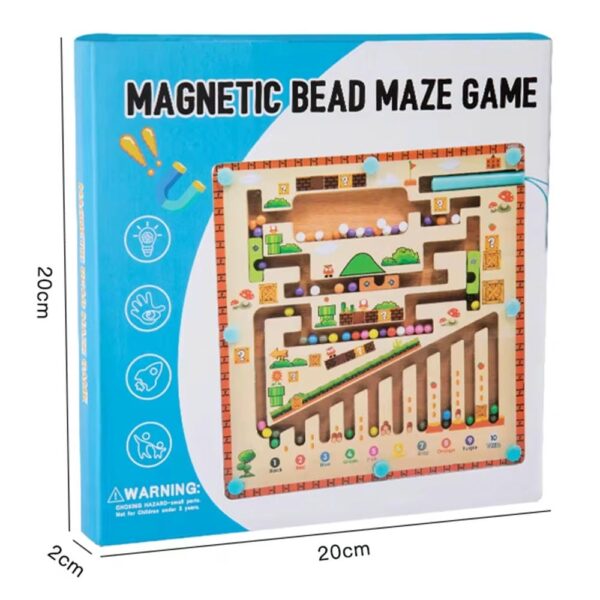 Juego Laberinto De Madera Super Mario Bros Úpale caja