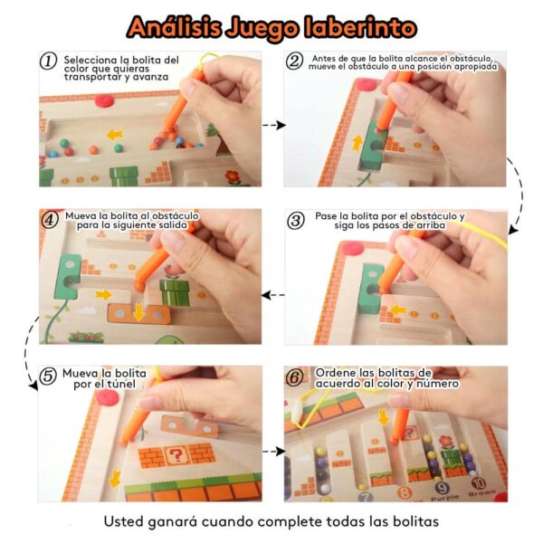 Juego Laberinto De Madera Super Mario Bros Úpale análisis