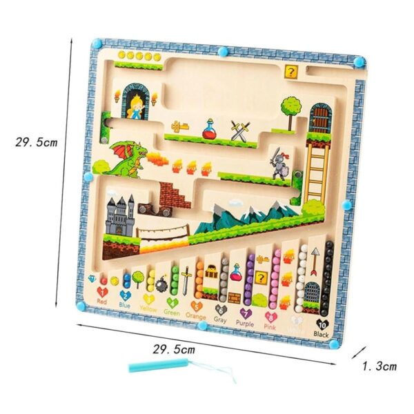 Juego Laberinto De Madera Castillo Úpale medidas