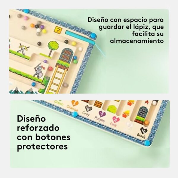 Juego Laberinto De Madera Castillo Úpale diseño