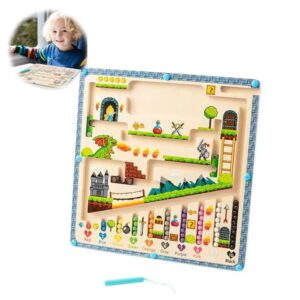 Juego Laberinto De Madera Castillo Úpale miniatura