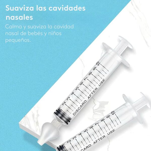 Jeringa Para Lavado Nasal Bebé X2 Úpale suaviza