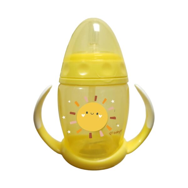 Taza Babys Boquilla de Silicón y Sorbete 7onz 6M+ Sol Amarillo nuevo diseño
